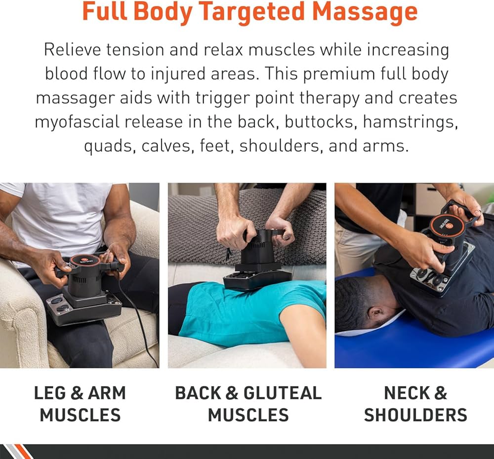 Body Sport Therapeutic Dual Speed Professional Vibrating Massager