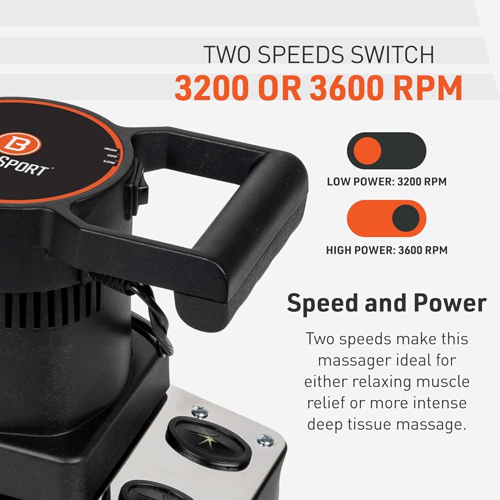 Body Sport Therapeutic Dual Speed Professional Vibrating Massager