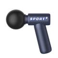 Sport+ Mini Massage Gun Soft Head Quiet Massager 3000 Rpm 8kg Thrust Muscle Relief For Neck Back Waist Fitness Men Women